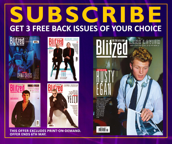 Subscribe to Blitzed Magazine today and SAVE!!